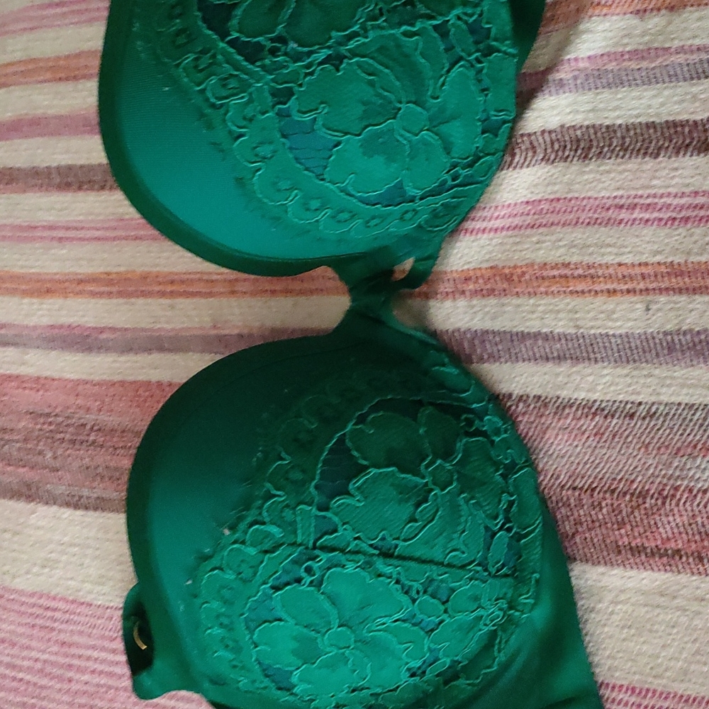 Deep Green Victoria's Secret 36D, 38D, 40D, 42D bra